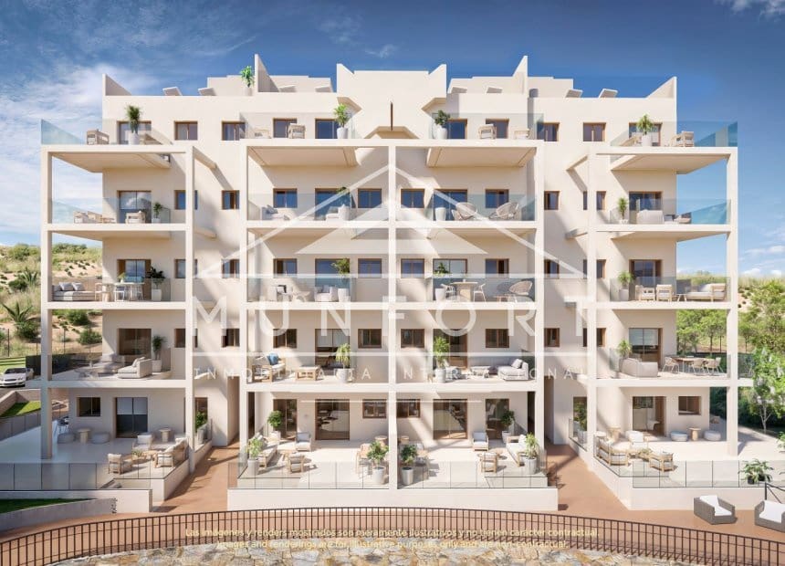 2 soveværelse Penthouse til salg i Corvera med swimmingpool garage - € 299.000 (Ref: 10163641)