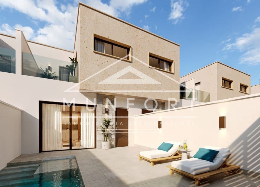 3 soveværelse Rækkehus til salg i Torre-Pacheco med swimmingpool garage - € 295.900 (Ref: 10167934)
