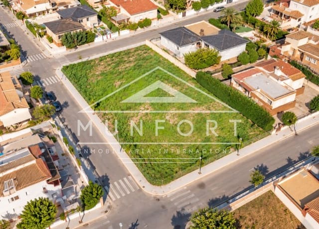 Tomt till salu i Los Narejos, Los Alcázares - 350 000 € (Ref: 10170153)