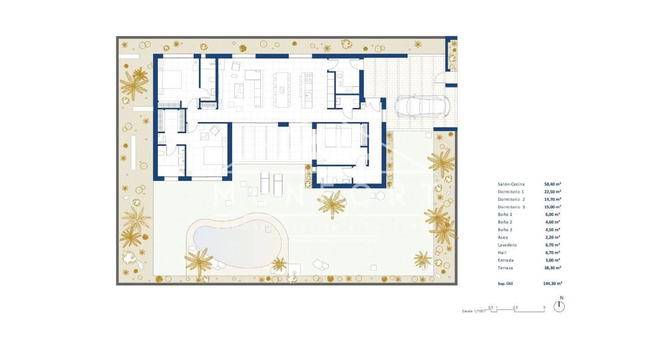 3 soveværelse Villa til salg i Banos y Mendigo med swimmingpool - € 622.000 (Ref: 8378641)