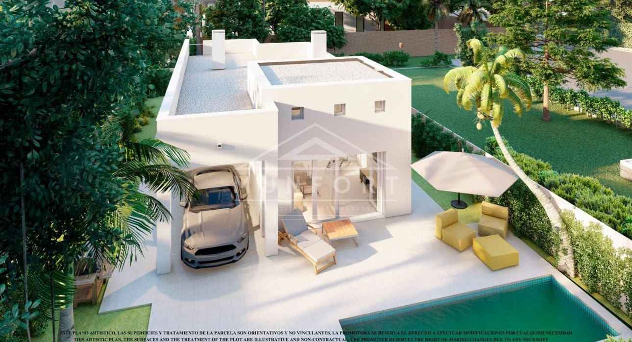 3 slaapkamer Villa te koop in Los Alcazares met zwembad - € 361.500 (Ref: 8378968)