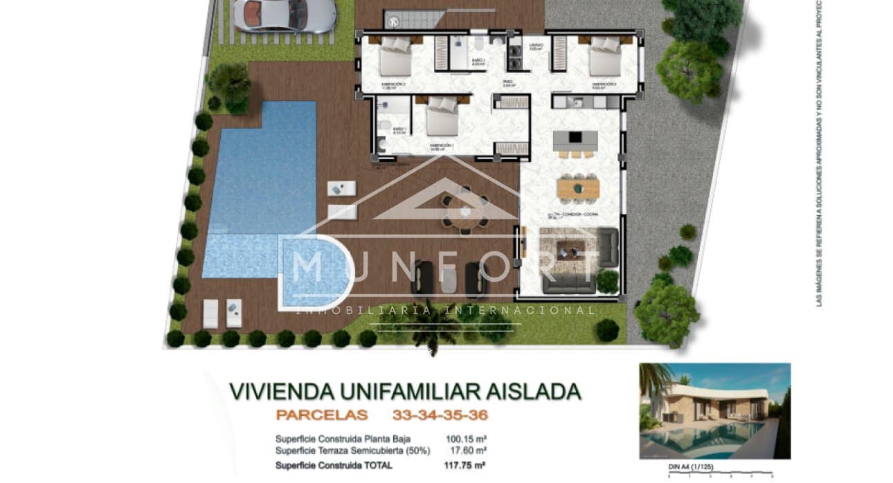 3 camera da letto Villa in vendita in Los Montesinos - 519.000 € (Rif: 8379004)