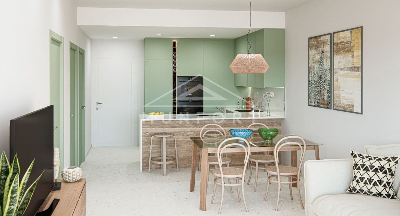 2 bedroom Apartment for sale in Los Alcazares with pool - € 314,900 (Ref: 8396058)