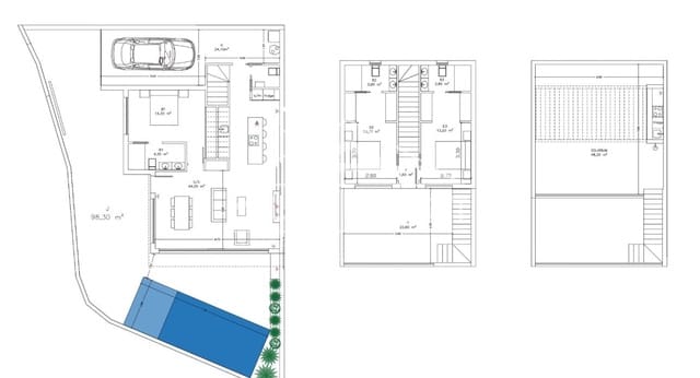 3 quarto Moradia para venda em Santiago de la Ribera, San Javier com piscina - 595 000 € (Ref: 8490421)