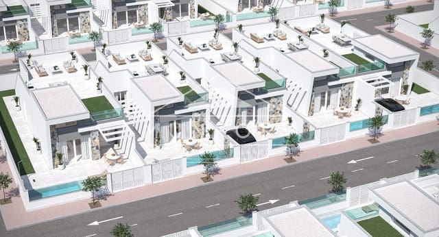 3 chambre Villa/Maison à vendre à Centro, Los Alcázares avec piscine - 392 000 € (Ref: 8723095)