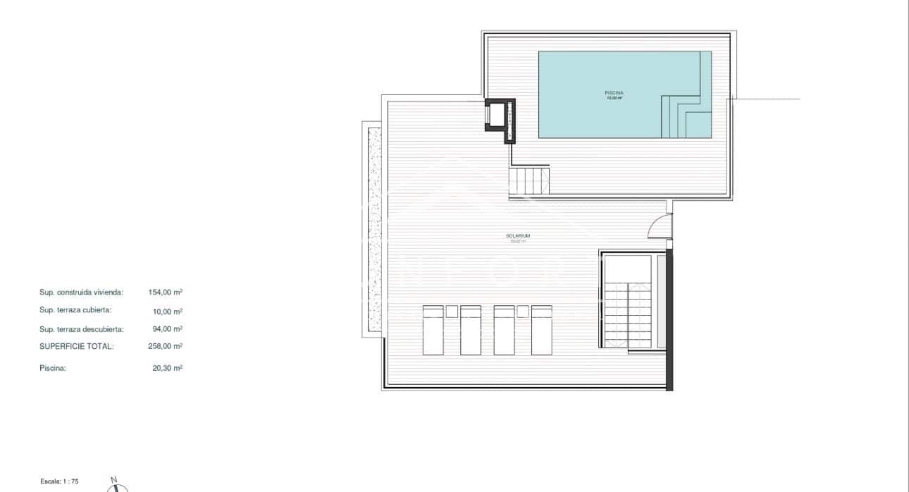 3 soveværelse Penthouse til salg i Orihuela Costa med swimmingpool - € 1.195.000 (Ref: 8769670)