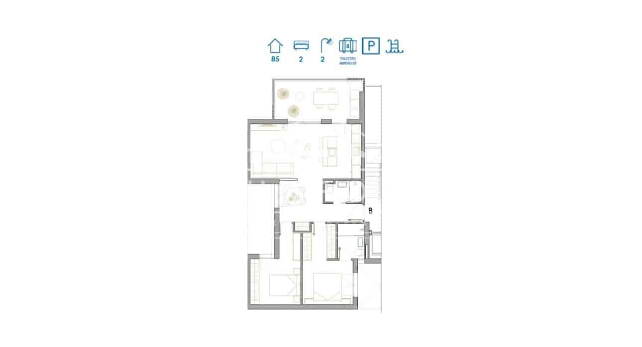 3 chambre Appartement à vendre à San Pedro del Pinatar avec piscine - 317 900 € (Ref: 8785330)