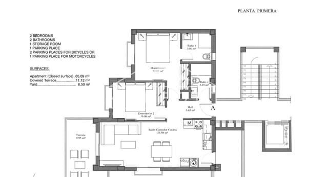 2 slaapkamer Appartement te koop in Villamartin, Orihuela met zwembad - € 255.000 (Ref: 8796706)