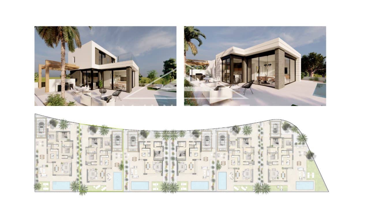 3 chambre Villa/Maison à vendre à Pilar de la Horadada avec piscine - 574 000 € (Ref: 8815057)