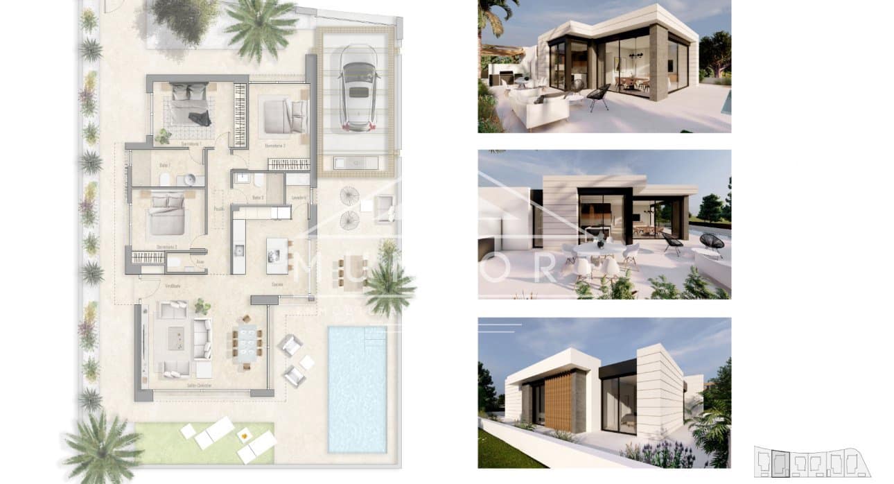 3 chambre Villa/Maison à vendre à Pilar de la Horadada avec piscine - 574 000 € (Ref: 8815057)