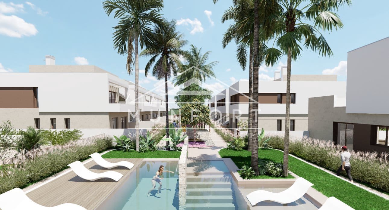 3 soveværelse Bungalow til salg i Los Alcazares med swimmingpool - € 320.000 (Ref: 8846701)