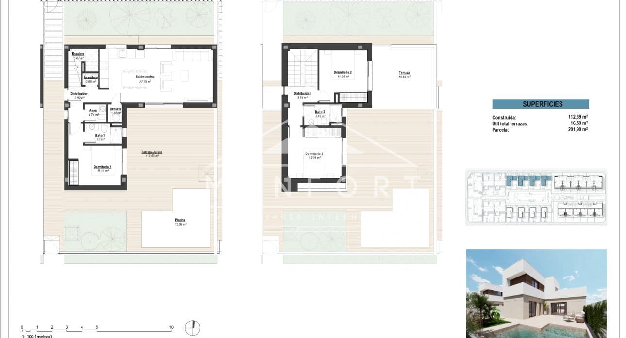 3 chambre Villa/Maison à vendre à Los Alcazares - 429 000 € (Ref: 8853132)