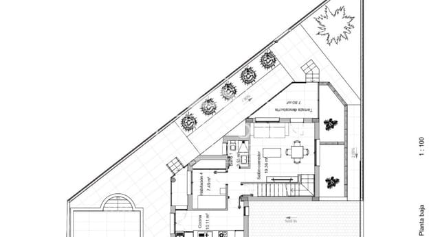 4 quarto Moradia para venda em Las Lomas de Rame - Bahía Bella, Los Alcázares com piscina - 390 000 € (Ref: 8886933)