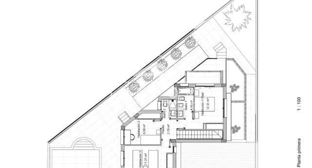 4 quarto Moradia para venda em Las Lomas de Rame - Bahía Bella, Los Alcázares com piscina - 390 000 € (Ref: 8886933)