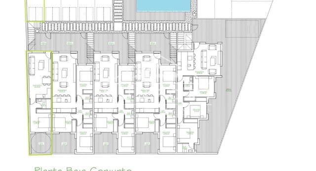 Bungalow de 1 habitación en San Pedro del Pinatar ciudad, San Pedro del Pinatar en venta con piscina - 179.900 € (Ref: 8948281)