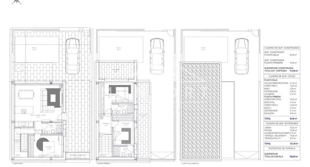 3 slaapkamer Villa te koop in San Pedro del Pinatar ciudad, San Pedro del Pinatar met zwembad - € 439.000 (Ref: 9051505)