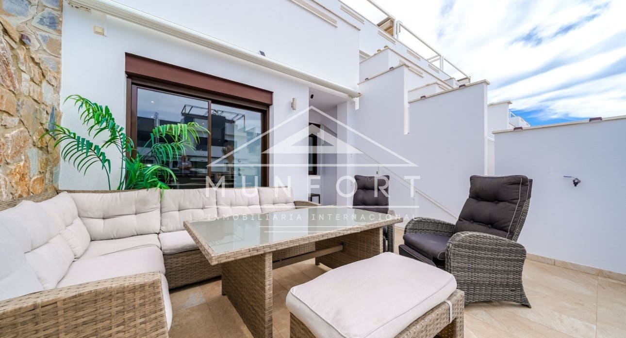 3 soveværelse Bungalow til leje i Torre de la Horadada med swimmingpool - € 1.400 (Ref: 9051799)