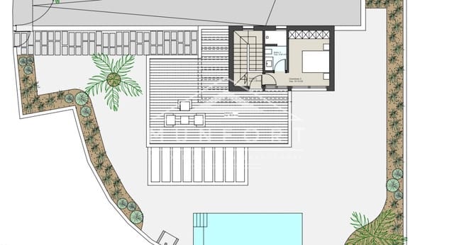 4 makuuhuone Huvila myytävänä paikassa Cabo de Palos, Cartagena mukana uima-altaan - 1 700 000 € (Ref: 9058053)