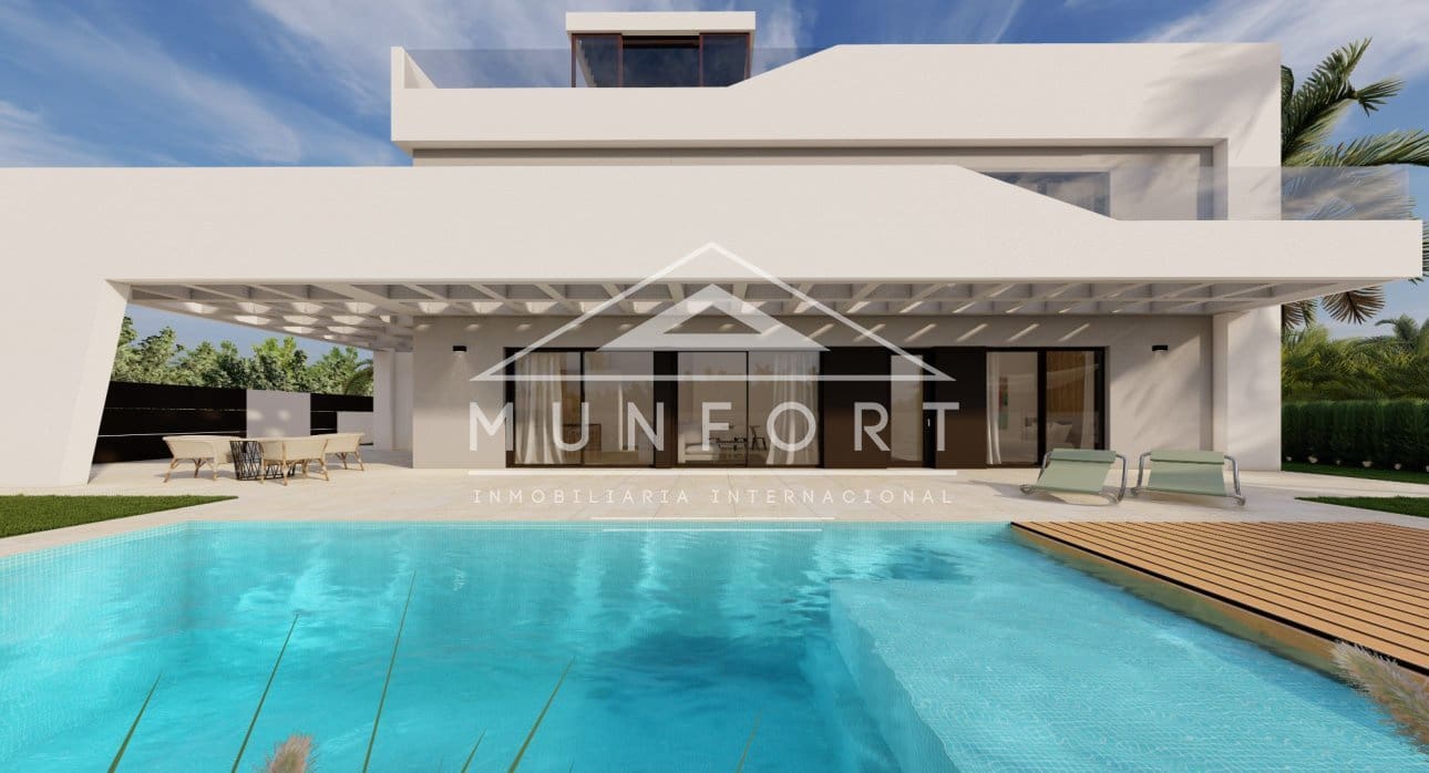 Chalet de 3 habitaciones en Ciudad Quesada en venta con piscina - 849.000 € (Ref: 9063474)