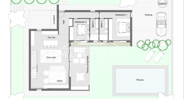 3 Zimmer Villa zu verkaufen in Ciudad Quesada, Rojales - 699.000 € (Ref: 9064399)