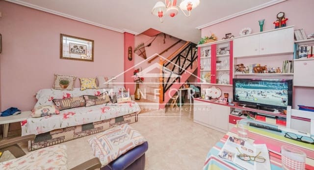 3 chambre Villa/Maison Semi-Mitoyenne à vendre à Los Narejos, Los Alcázares - 179 000 € (Ref: 9126013)