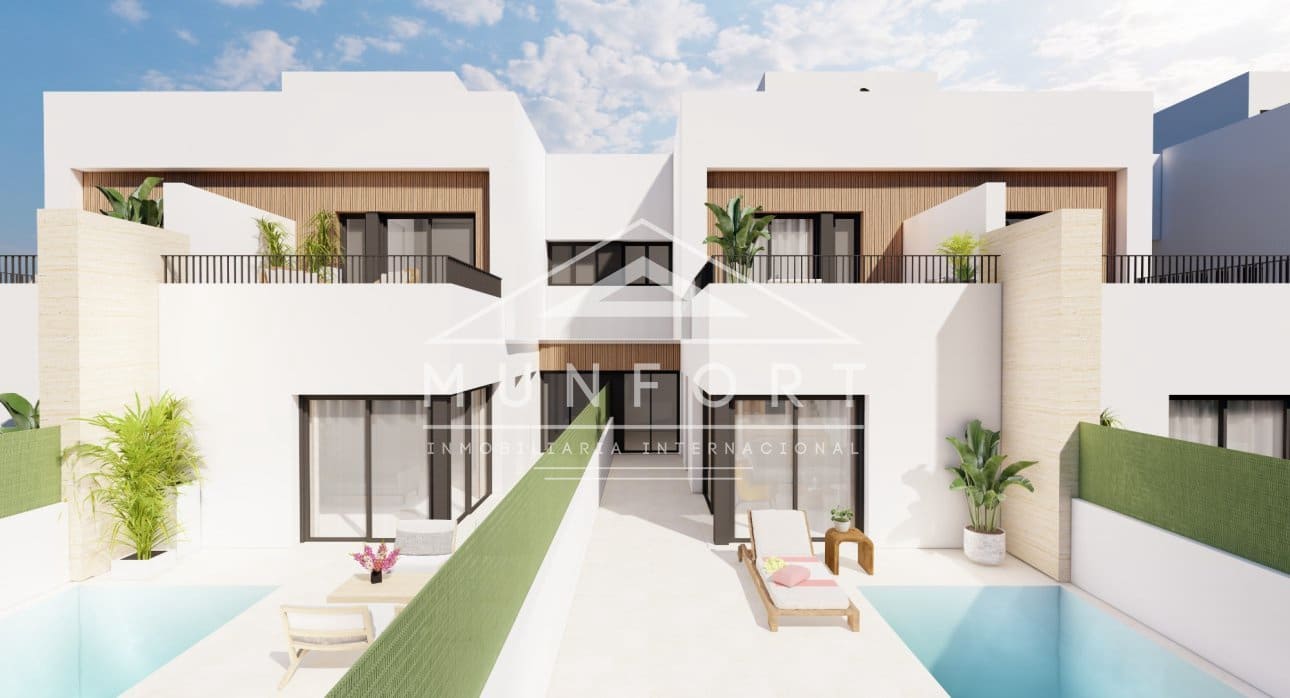 3 soverom Rekkehus til salgs i Santiago de la Ribera med svømmebasseng - € 369 000 (Ref: 9148345)