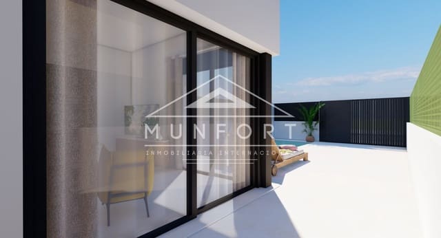 3 sypialnia Dom szeregowy na sprzedaż w Santiago de la Ribera, San Javier z basenem - 369 000 € (Ref: 9148345)