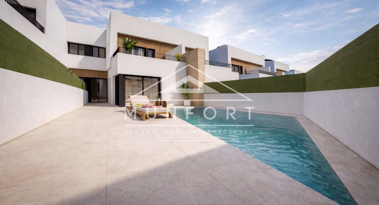 3 soverom Rekkehus til salgs i Santiago de la Ribera med svømmebasseng - € 369 900 (Ref: 9148345)