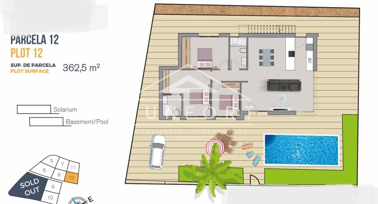 3 sovrum Villa till salu i Finestrat med pool - 540 000 € (Ref: 9258055)