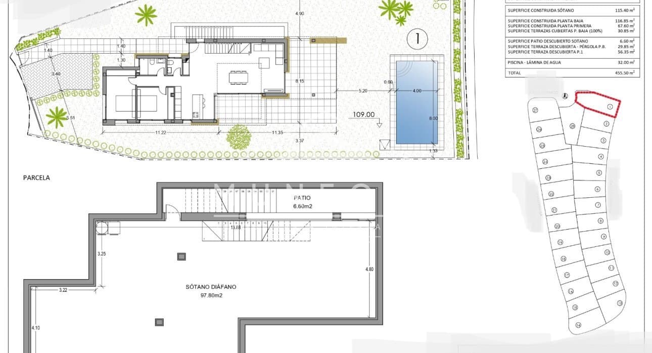 Chalet de 3 habitaciones en Finestrat en venta con piscina - 1.350.000 € (Ref: 9258066)
