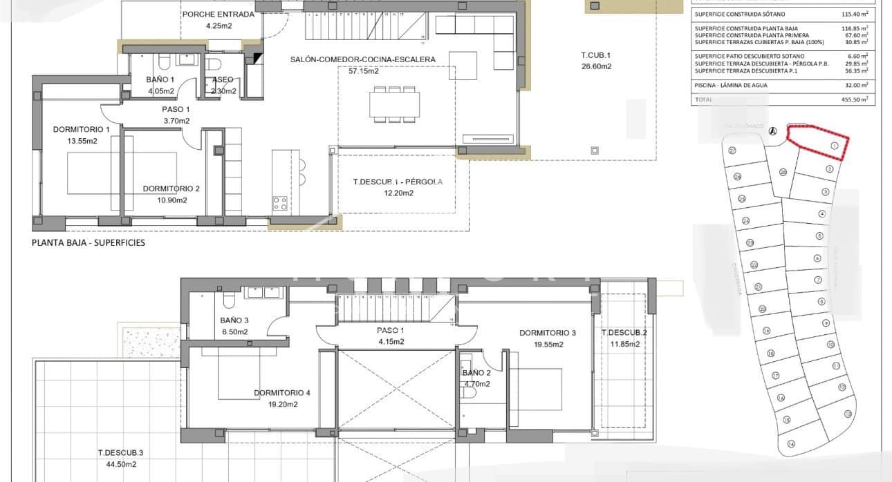 Chalet de 3 habitaciones en Finestrat en venta con piscina - 1.350.000 € (Ref: 9258066)