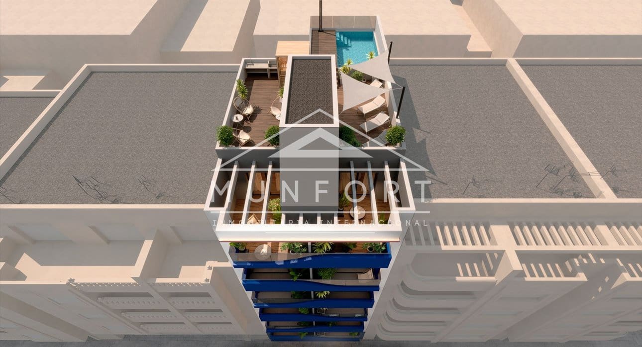 1 soveværelse Lejlighed til salg i Torrevieja med swimmingpool - € 185.000 (Ref: 9258069)