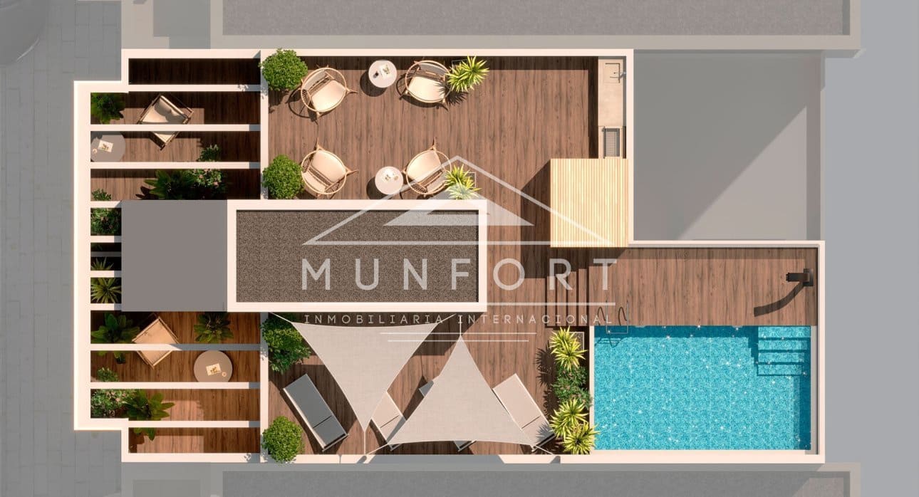 1 soveværelse Lejlighed til salg i Torrevieja med swimmingpool - € 185.000 (Ref: 9258069)