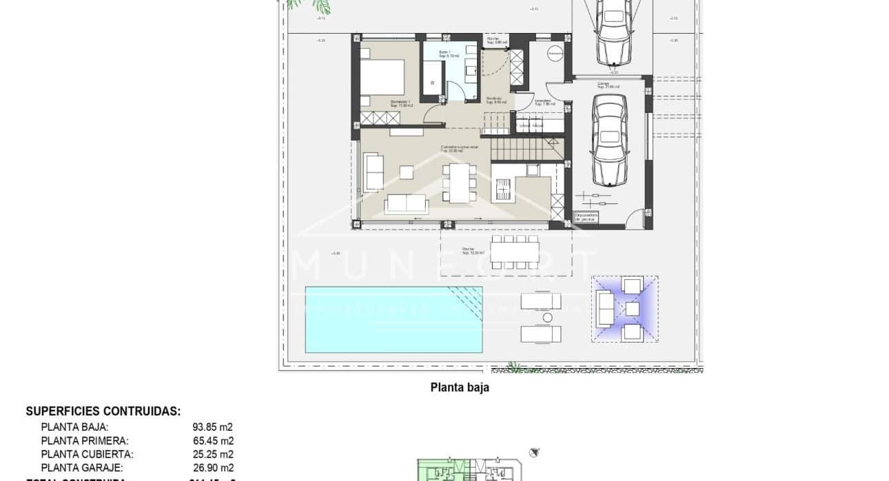 3 chambre Villa/Maison à vendre à Torre de la Horadada avec piscine - 1 795 000 € (Ref: 9258071)