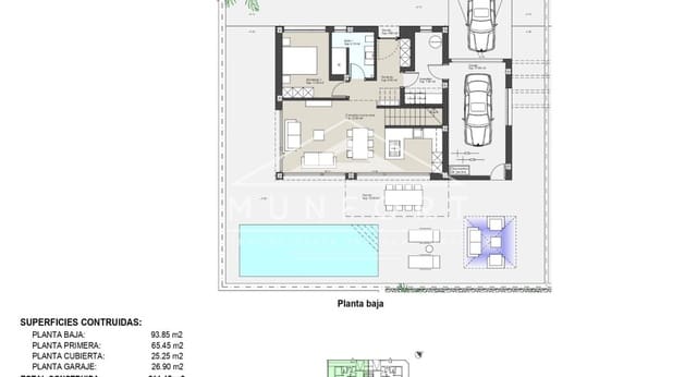 3 chambre Villa/Maison à vendre à Torre de la Horadada, Pilar de la Horadada avec piscine - 1 795 000 € (Ref: 9258071)