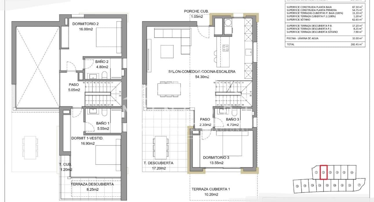 3 Zimmer Villa zu verkaufen in Finestrat mit Pool - 1.145.000 € (Ref: 9258143)