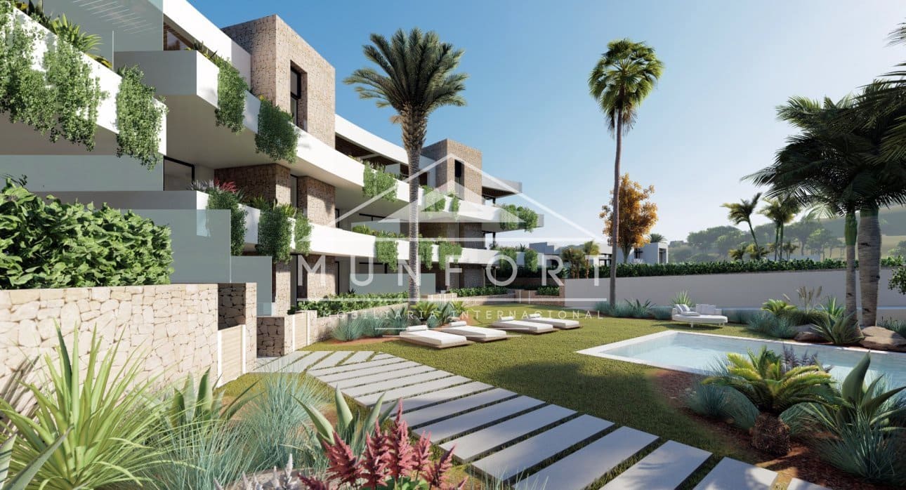 Apartamento de 2 habitaciones en La Manga Club en venta con piscina - 454.000 € (Ref: 9258151)