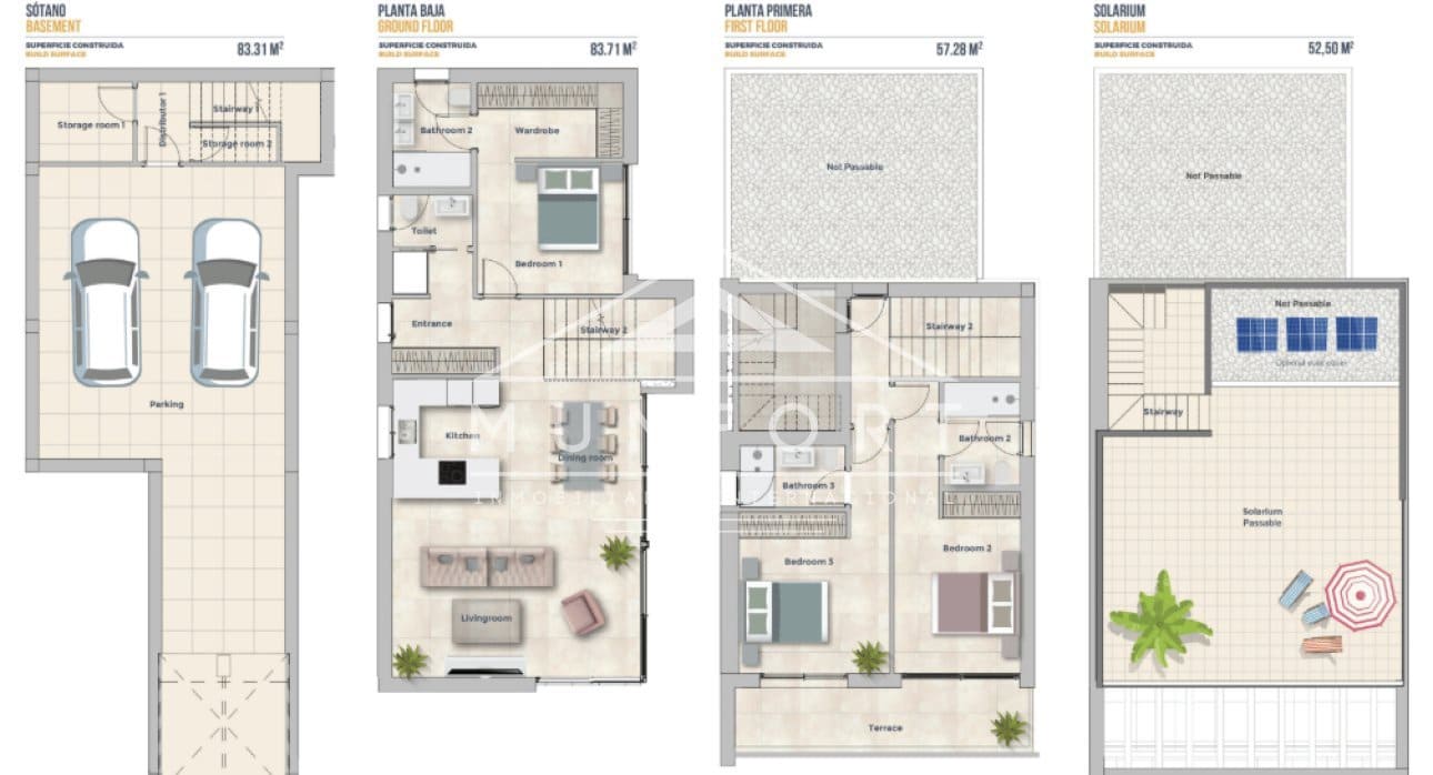3 slaapkamer Villa te koop in Finestrat met zwembad - € 699.000 (Ref: 9258157)