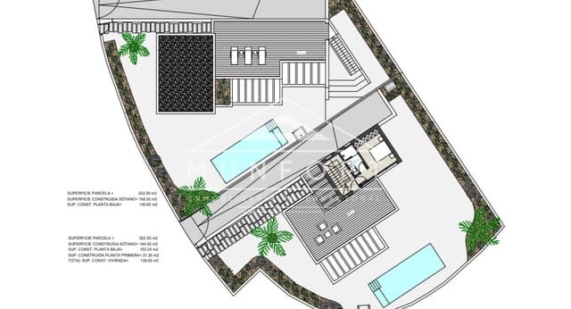 4 sovrum Villa till salu i Cabo de Palos, Cartagena med pool - 1 700 000 € (Ref: 9258161)