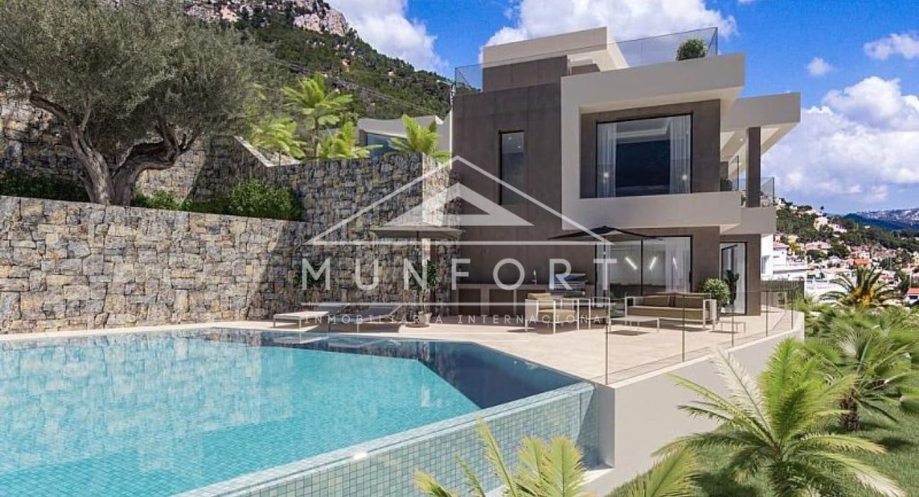 4 makuuhuone Huvila myytävänä paikassa Calpe / Calp mukana uima-altaan - 1 950 000 € (Ref: 9258162)