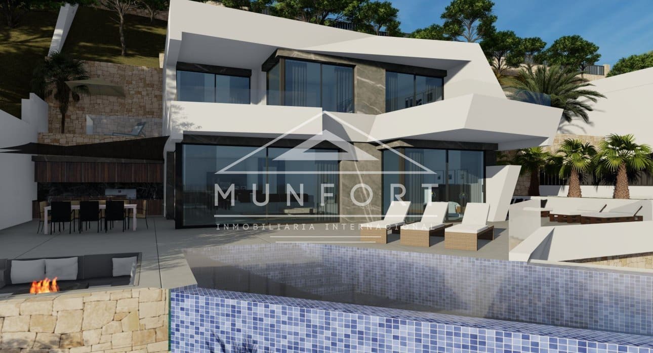 4 soveværelse Villa til salg i Calpe / Calp med swimmingpool - € 1.690.000 (Ref: 9258164)