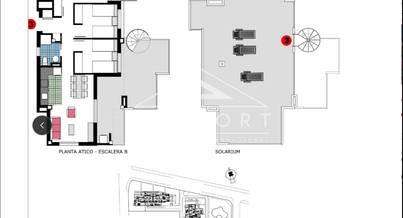 3 sovrum Takvåning till salu i Denia med pool - 499 000 € (Ref: 9261879)