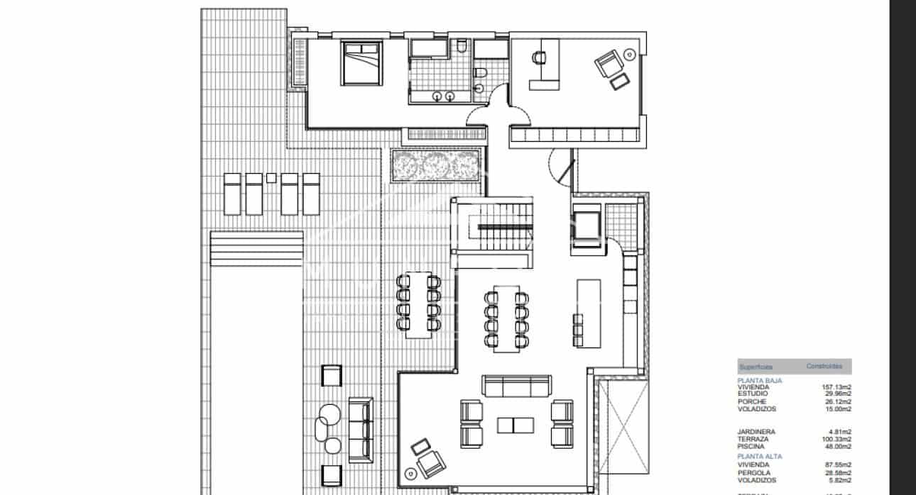 5 sypialnia Willa na sprzedaż w Moraira z basenem - 2 175 000 € (Ref: 9261882)