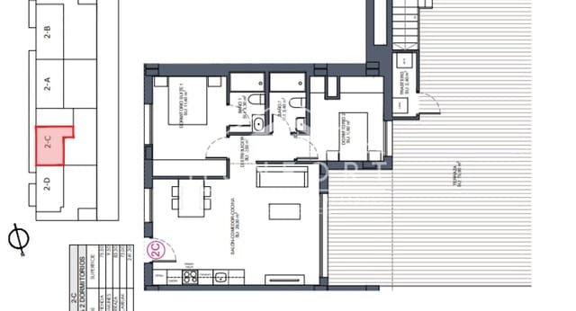 2 slaapkamer Penthouse te koop in Benijófar met zwembad - € 441.000 (Ref: 9261885)