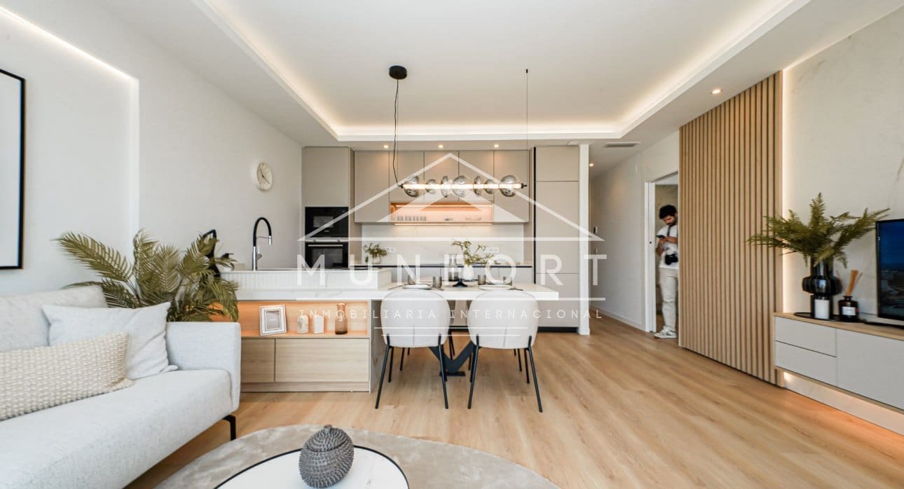 2 makuuhuone Huoneisto myytävänä paikassa La Manga del Mar Menor mukana uima-altaan - 473 000 € (Ref: 9261901)