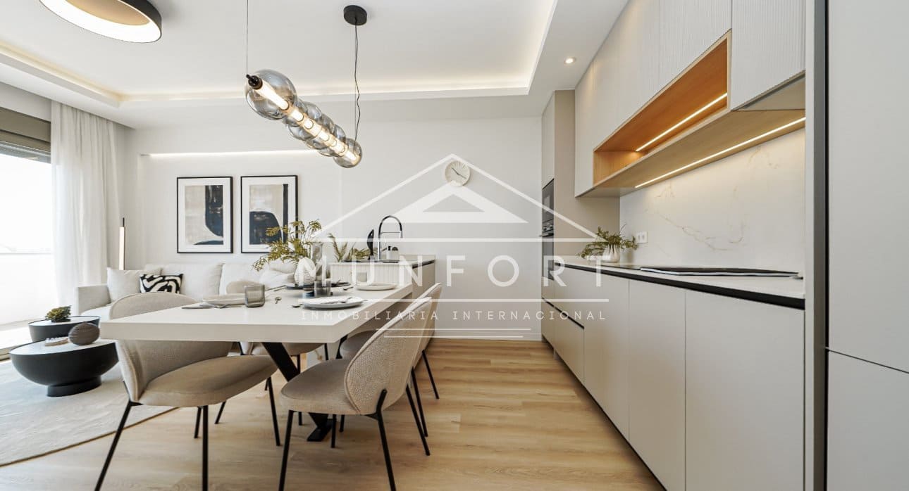 2 makuuhuone Huoneisto myytävänä paikassa La Manga del Mar Menor mukana uima-altaan - 473 000 € (Ref: 9261901)