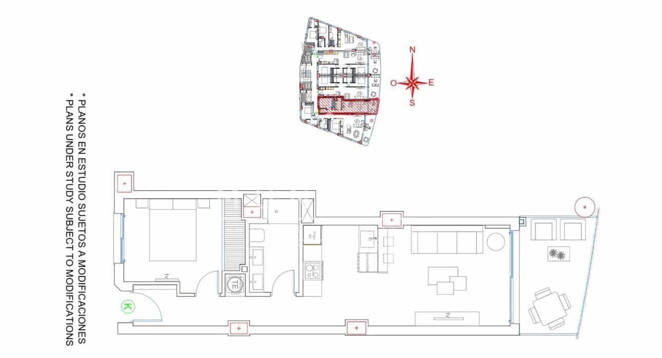 1 bedroom Apartment for sale in San Javier with pool - € 288,000 (Ref: 9261902)