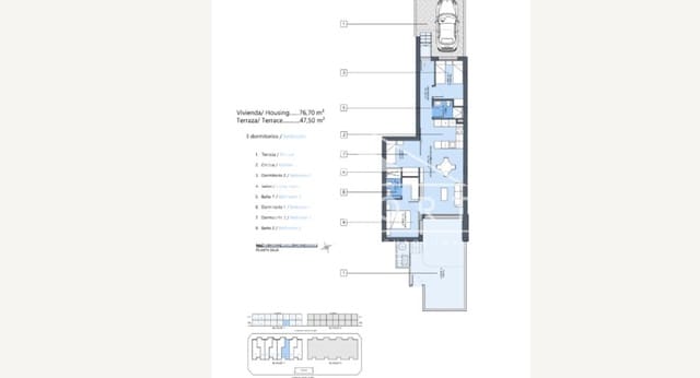 3 soverom Bungalow til salgs i Dolores med svømmebasseng - € 259 900 (Ref: 9262848)