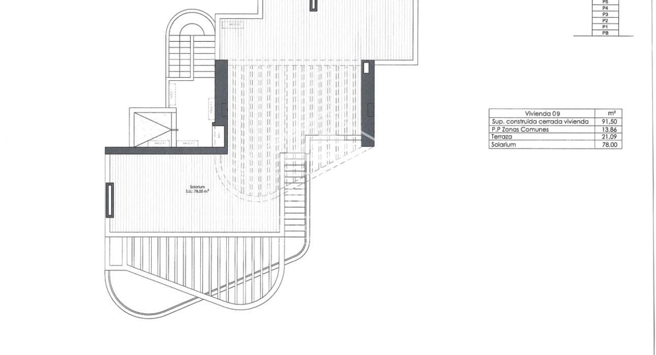 3 quarto Penthouse para venda em Guardamar del Segura com piscina - 640 000 € (Ref: 9262852)