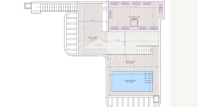 3 quarto Penthouse para venda em Zona Pueblo, Guardamar del Segura com piscina - 690 000 € (Ref: 9262853)